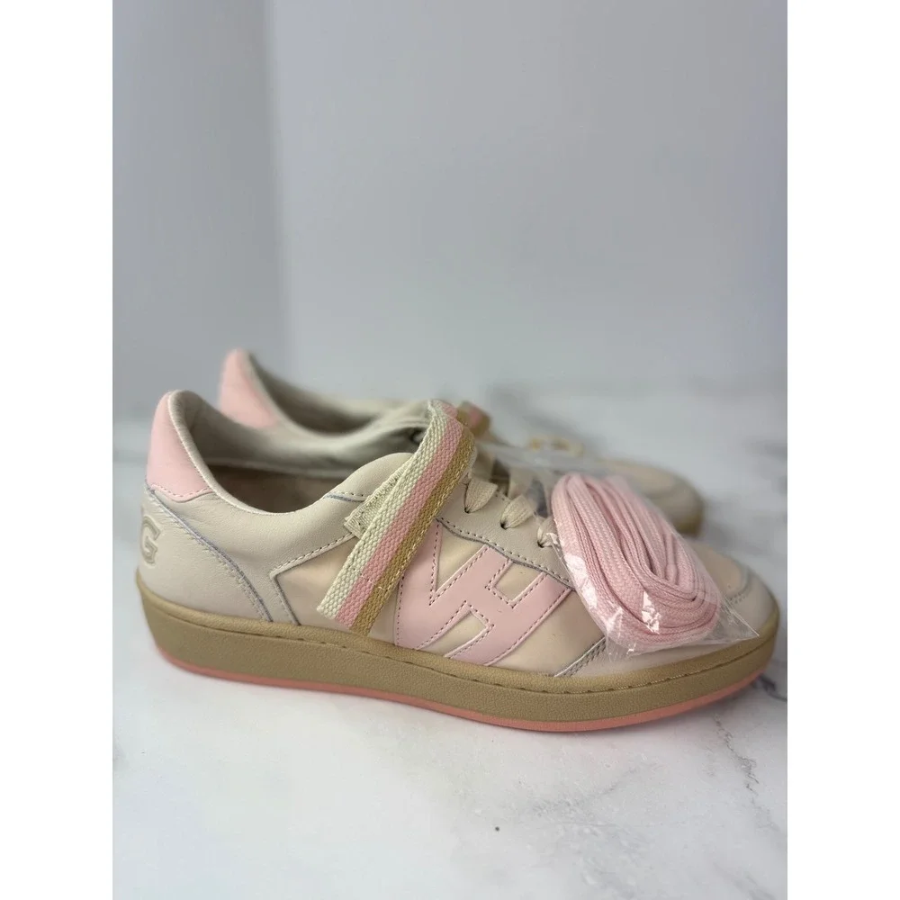 Vintage Havana Pale Pink Leather Sneaker Sz 8.5 New